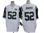 Jerseys Factory Cheap Nike Jets #52 David Harris White Men's Sti