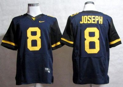 Jerseys Factory Cheap Mountaineers #8 Karl Joseph Navy Blue Embr