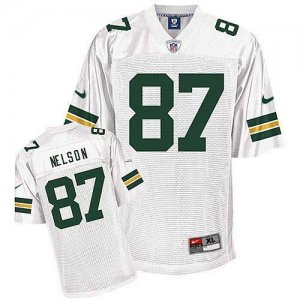 Jerseys Factory Cheap Nike Packers #87 Jordy Nelson White Stitch