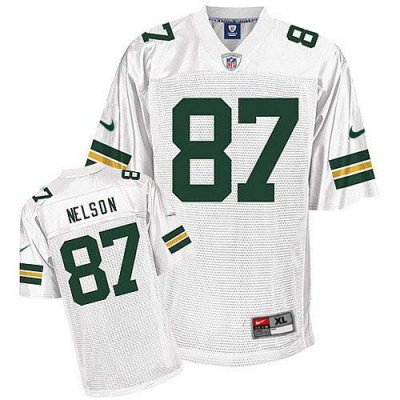 Jerseys Factory Cheap Nike Packers #87 Jordy Nelson White Stitch