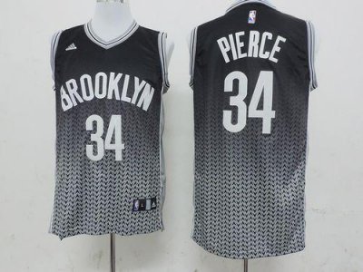 Jerseys Factory Cheap Nets #34 Paul Pierce Black Resonate Fashio