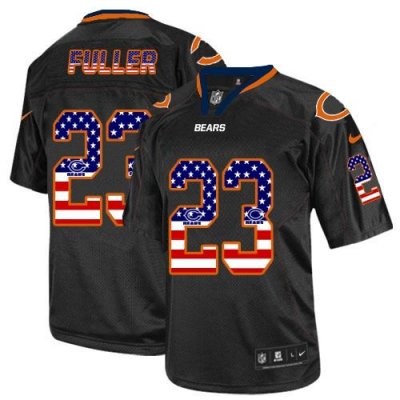 Jerseys Factory Cheap Nike Bears #23 Kyle Fuller Black Men's Sti