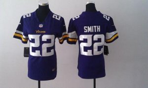 Jerseys Factory Cheap Nike Vikings #22 Harrison Smith Purple Tea