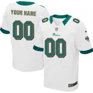 Jerseys Factory Cheap Nike Miami Dolphins Customized White Embro