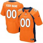 Jerseys Factory Cheap Nike Denver Broncos Customized Orange Embr