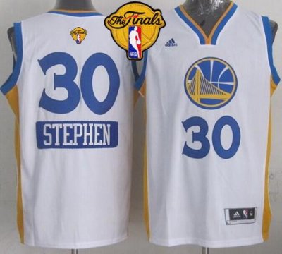 Jerseys Factory Cheap Warriors #30 Stephen Curry White 2014-15 C