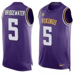 Jerseys Factory Cheap Nike Vikings #5 Teddy Bridgewater Purple T