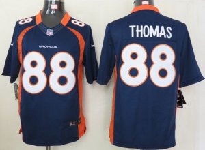 Jerseys Factory Cheap Nike Broncos #88 Demaryius Thomas Navy Blu