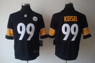 Jerseys Factory Cheap Nike Steelers #99 Brett Keisel Black Team
