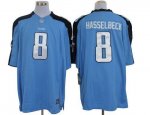 Jerseys Factory Cheap Nike Titans #8 Matt Hasselbeck Light Blue