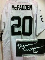 Jerseys Factory Cheap Nike Raiders #20 Darren McFadden White Men