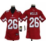 Jerseys Factory Cheap Nike Cardinals #26 Chris Wells Red Team Co