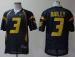 Jerseys Factory Cheap Mountaineers #3 Stedman Bailey Navy Blue E