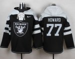 Jerseys Factory Cheap Nike Raiders #77 Austin Howard Black Playe