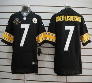 Jerseys Factory Cheap Nike Steelers #7 Ben Roethlisberger Black