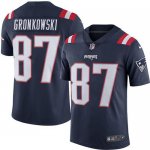 Jerseys Factory Cheap Nike Patriots #87 Rob Gronkowski Navy Blue
