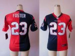 Jerseys Factory Cheap Nike Texans #23 Arian Foster Navy Blue/Red