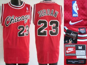 Jerseys Factory Cheap Bulls #23 Michael Jordan Embroidered Red C