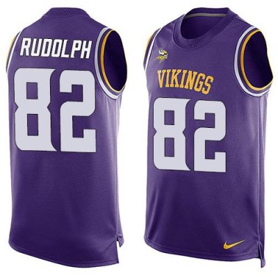 Jerseys Factory Cheap Nike Vikings #82 Kyle Rudolph Purple Team