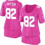 Jerseys Factory Cheap Nike Cowboys #82 Jason Witten Pink Women's