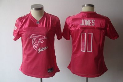 Jerseys Factory Cheap Falcons #11 Julio Jones Pink 2011 Women's