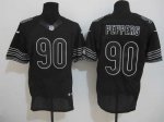 Jerseys Factory Cheap Nike Bears #90 Julius Peppers Black Shadow
