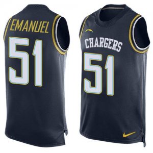 Jerseys Factory Cheap Nike Chargers #51 Kyle Emanuel Navy Blue T