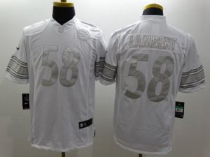 Jerseys Factory Cheap Nike Steelers #58 Jack Lambert White Men's