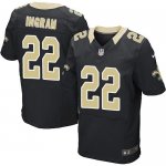 Jerseys Factory Cheap Nike Saints #22 Mark Ingram Black Team Col