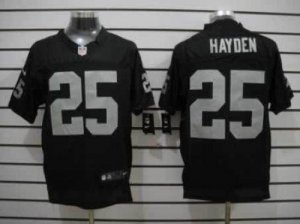 Jerseys Factory Cheap Nike Raiders #25 D.J. Hayden Black Team Co