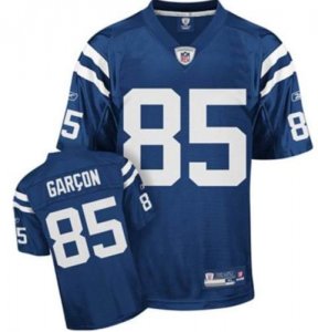 Jerseys Factory Cheap Colts #85 Pierre Garcon Blue Embroidered Y