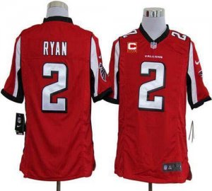 Jerseys Factory Cheap Nike Falcons #2 Matt Ryan Red Team Color W