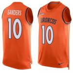 Jerseys Factory Cheap Nike Broncos #10 Emmanuel Sanders Orange T