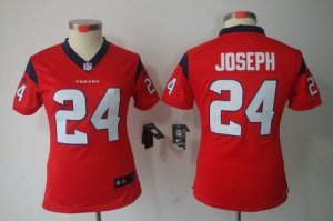 Jerseys Factory Cheap Nike Texans #24 Johnathan Joseph Red Alter