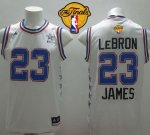 Jerseys Factory Cheap Cavaliers #23 LeBron James White 2015 All