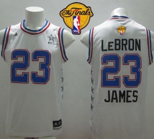 Jerseys Factory Cheap Cavaliers #23 LeBron James White 2015 All