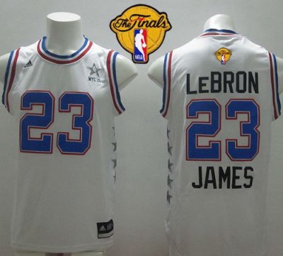 Jerseys Factory Cheap Cavaliers #23 LeBron James White 2015 All