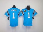 Jerseys Factory Cheap Nike Panthers #1 Cam Newton Blue Alternate