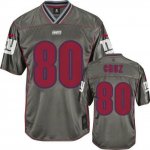 Jerseys Factory Cheap Nike Giants #80 Victor Cruz Grey Men's Sti