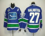 Jerseys Factory Cheap Canucks 2011 Stanley Cup Finals #27 Malhot