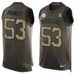 Jerseys Factory Cheap Nike Steelers #53 Maurkice Pouncey Green M