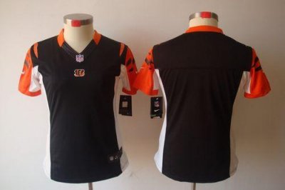 Jerseys Factory Cheap Nike Bengals Blank Black Team Color Women'