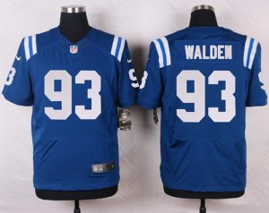 Jerseys Factory Cheap Nike Colts #93 Erik Walden Royal Blue Team