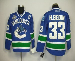 Jerseys Factory Cheap Canucks 2011 Stanley Cup Finals #33 Henrik