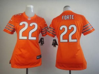 Jerseys Factory Cheap Nike Bears #22 Matt Forte Orange Alternate