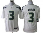 Jerseys Factory Cheap Nike Seahawks #3 Russell Wilson White Men'