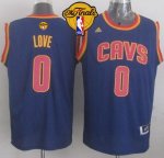 Jerseys Factory Cheap Revolution 30 Cavaliers #0 Kevin Love Navy
