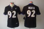 Jerseys Factory Cheap Nike Ravens #92 Haloti Ngata Black Alterna