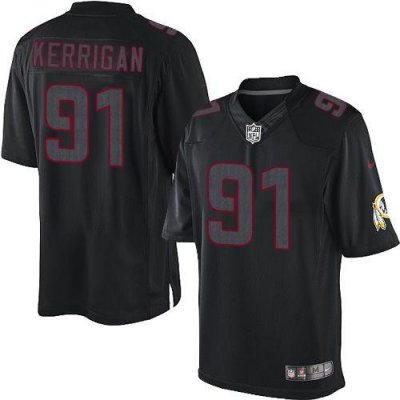 Jerseys Factory Cheap Nike Redskins #91 Ryan Kerrigan Black Men'