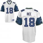 Jerseys Factory Cheap Seahawks #18 Sidney Rice White Stitched NF